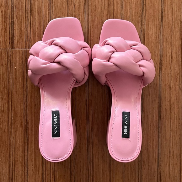 Nine West Pink Sandals - Picture 1 of 5
